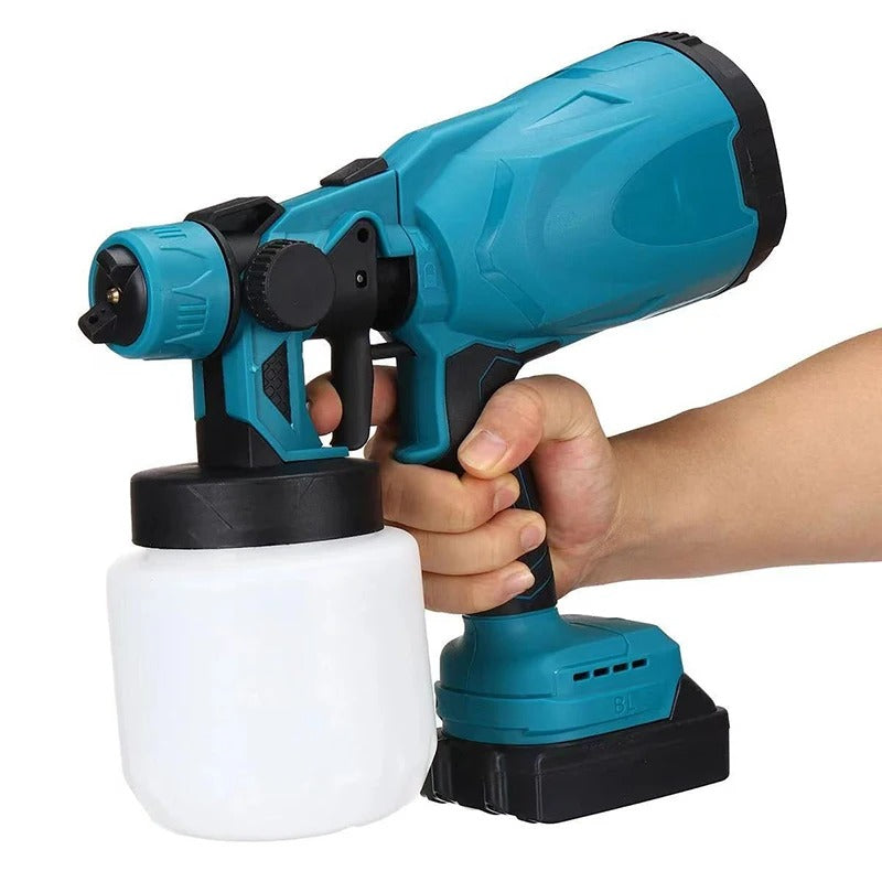 Pistola de Pintura Inalámbrica Doble Bat Multifuncional