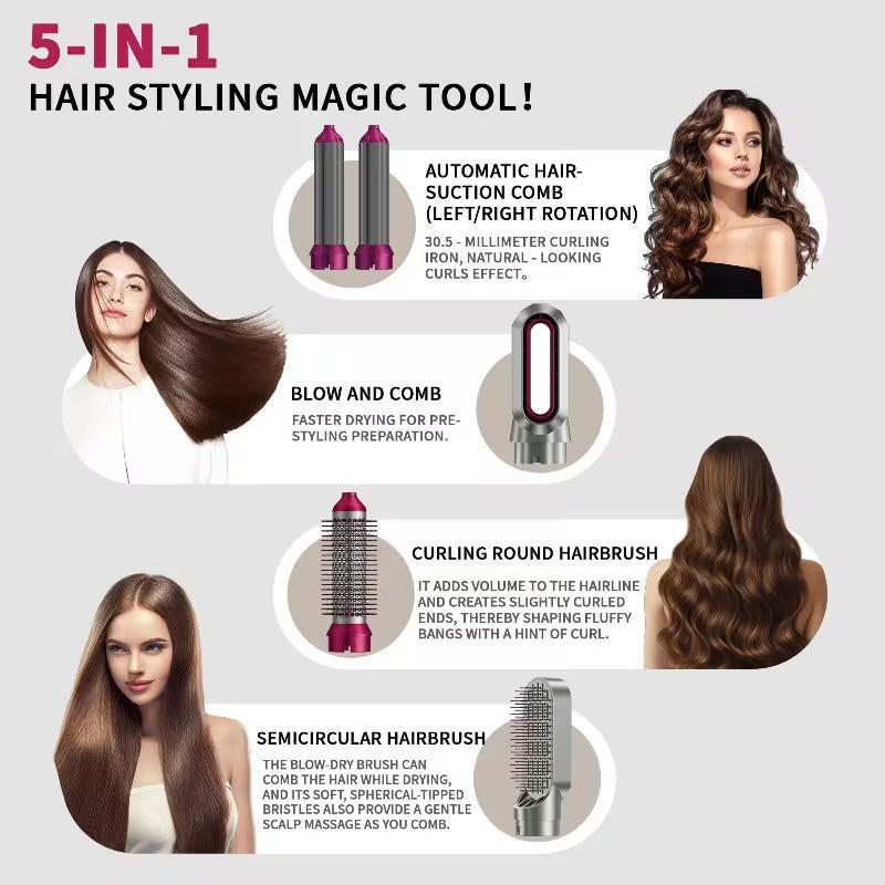 MultiStyler Pro 5 en 1 | Seca, Alisa y Riza